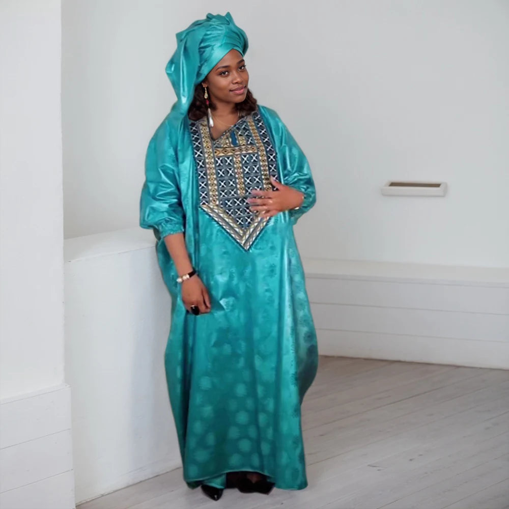 Abayas For Women Dubai African Muslim Fashion Dress Caftan Marocain Evening Party Dresses Satin Boubou Robe Djellaba Femme 2025
