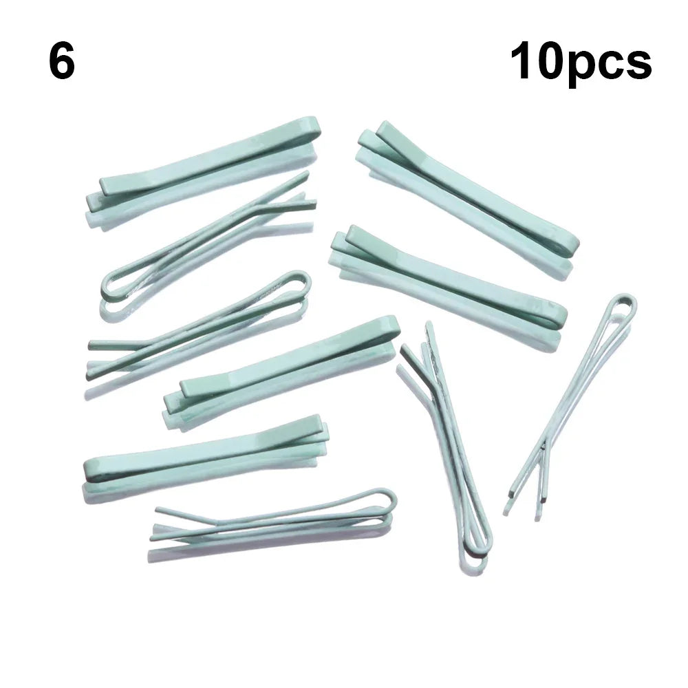 Doll Hair Clips (10pc Metal)
