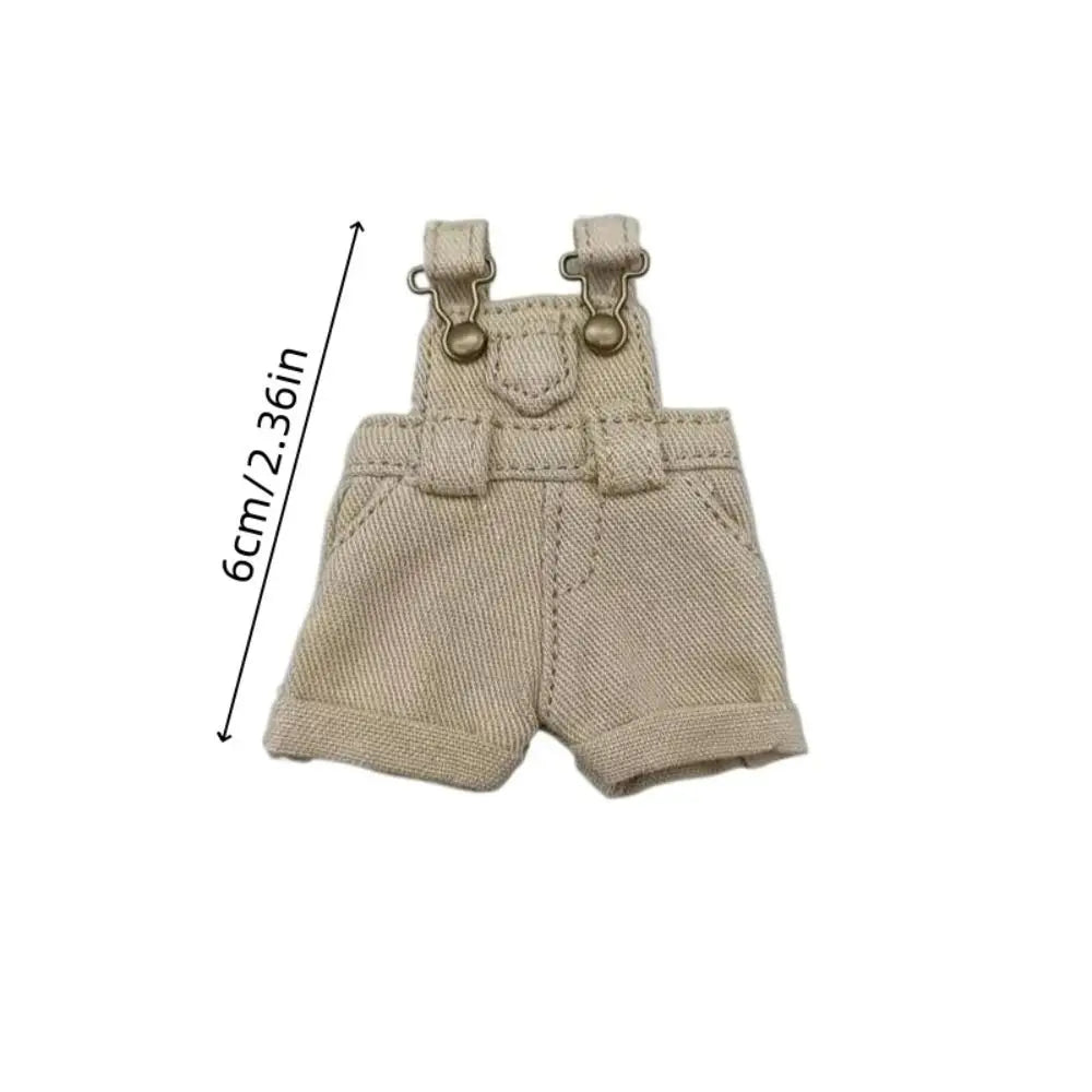 Accessories Casual Wears OB11 Denim Pants Playing House Dress Up Clothes Overalls Outfit Trousers Jeans Pants Girls