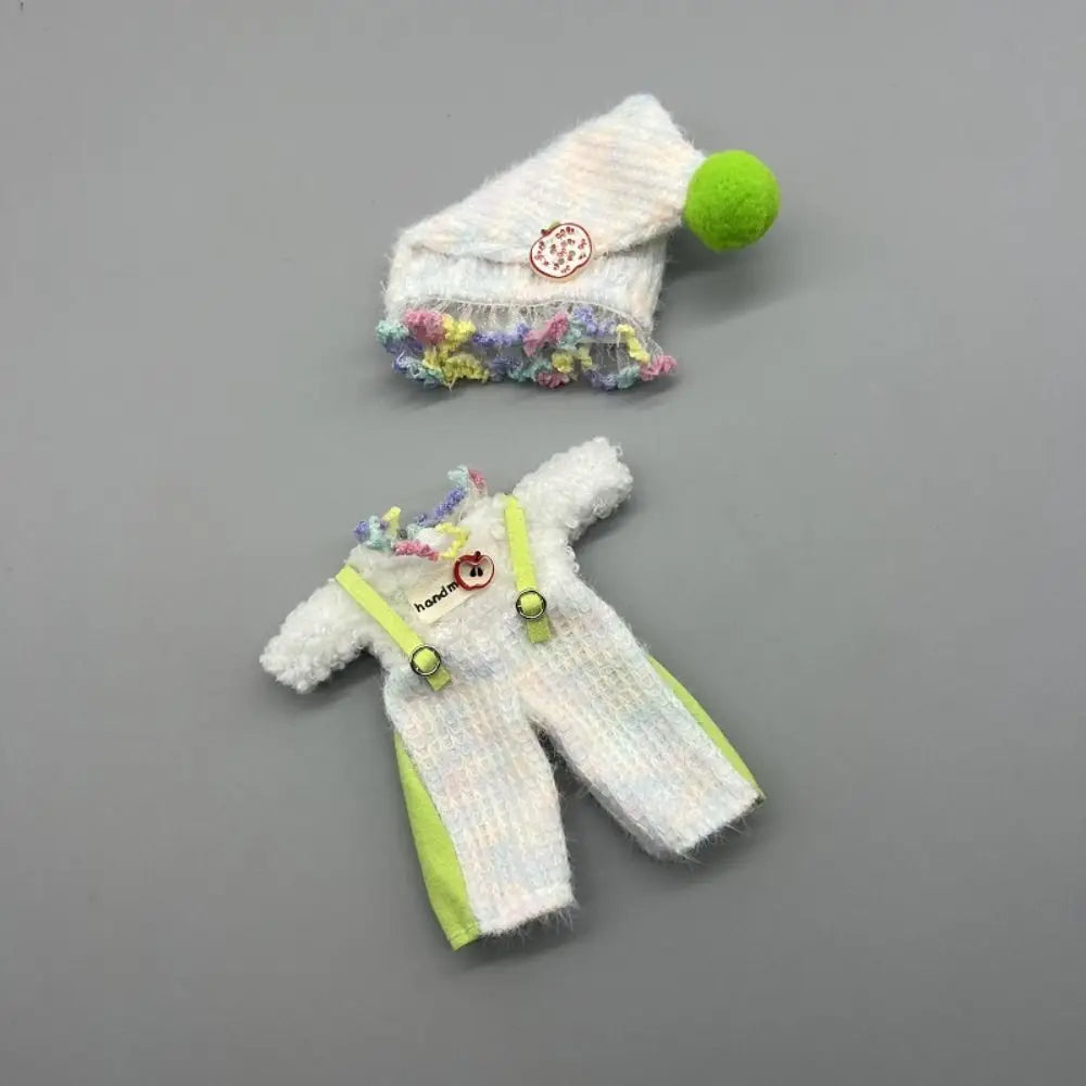 Accessories Casual Wears Elegant Dresses Humanoid Dress Up OB11 Clothes Set Handmade Cotton Cloth Princess Skirt DIY