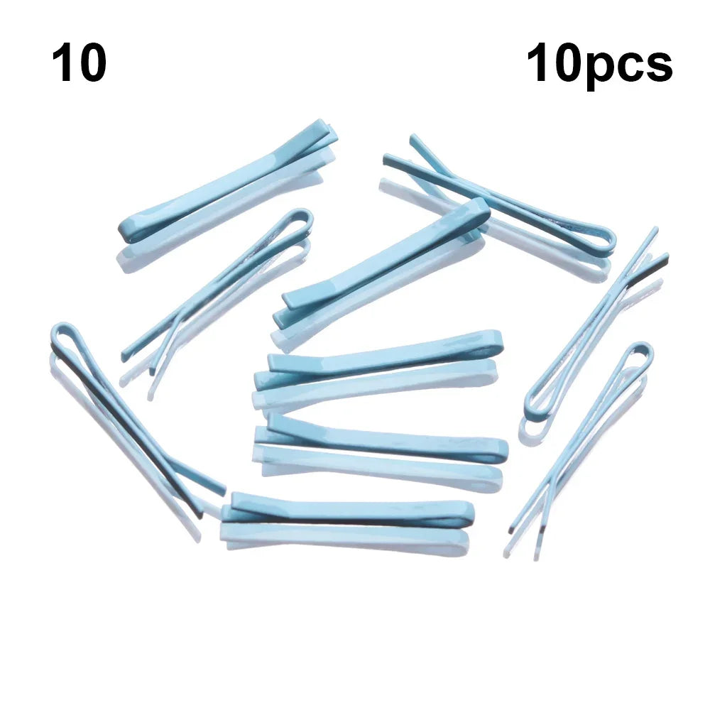 Doll Hair Clips (10pc Metal)