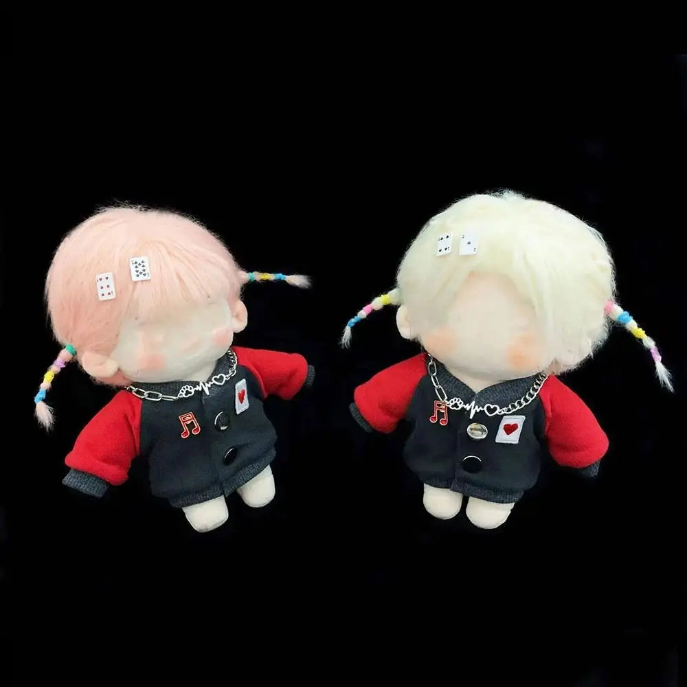 Coat  Accessories Changing Dressing Game Cotton  Dolls Baseball Uniform Embroidery Jackets 20cm  Clothes