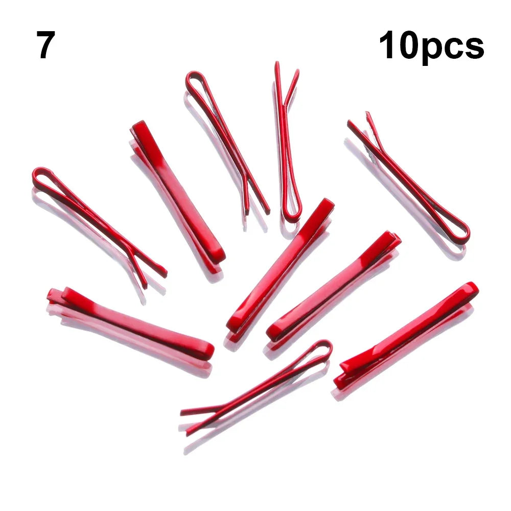 Doll Hair Clips (10pc Metal)