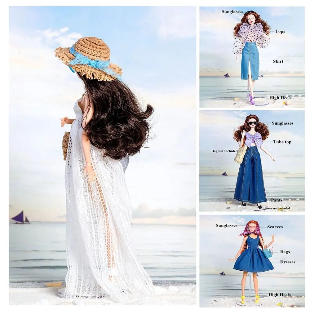 Fashion supermodel Elegant Dress Casual Wears DIY Accessories Princess Dresses Suit Party Bags