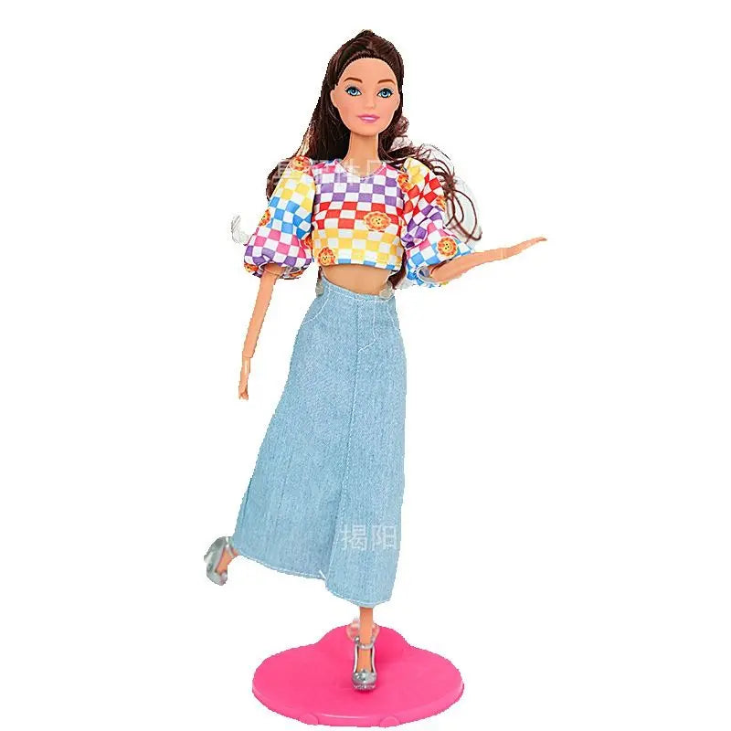 New 30cm doll clothes for  30 cm doll dress 1/6 fashion suit evening clothing