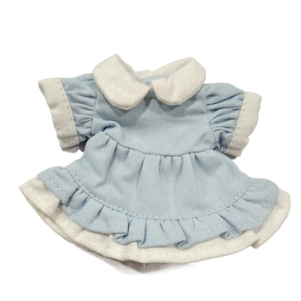 Stuffed Clothes Dress Up Lolita Dress Maid Dress Clothing ‘s Clothes 12cm Princess Skirt Cotton Clothes Girl Gifts