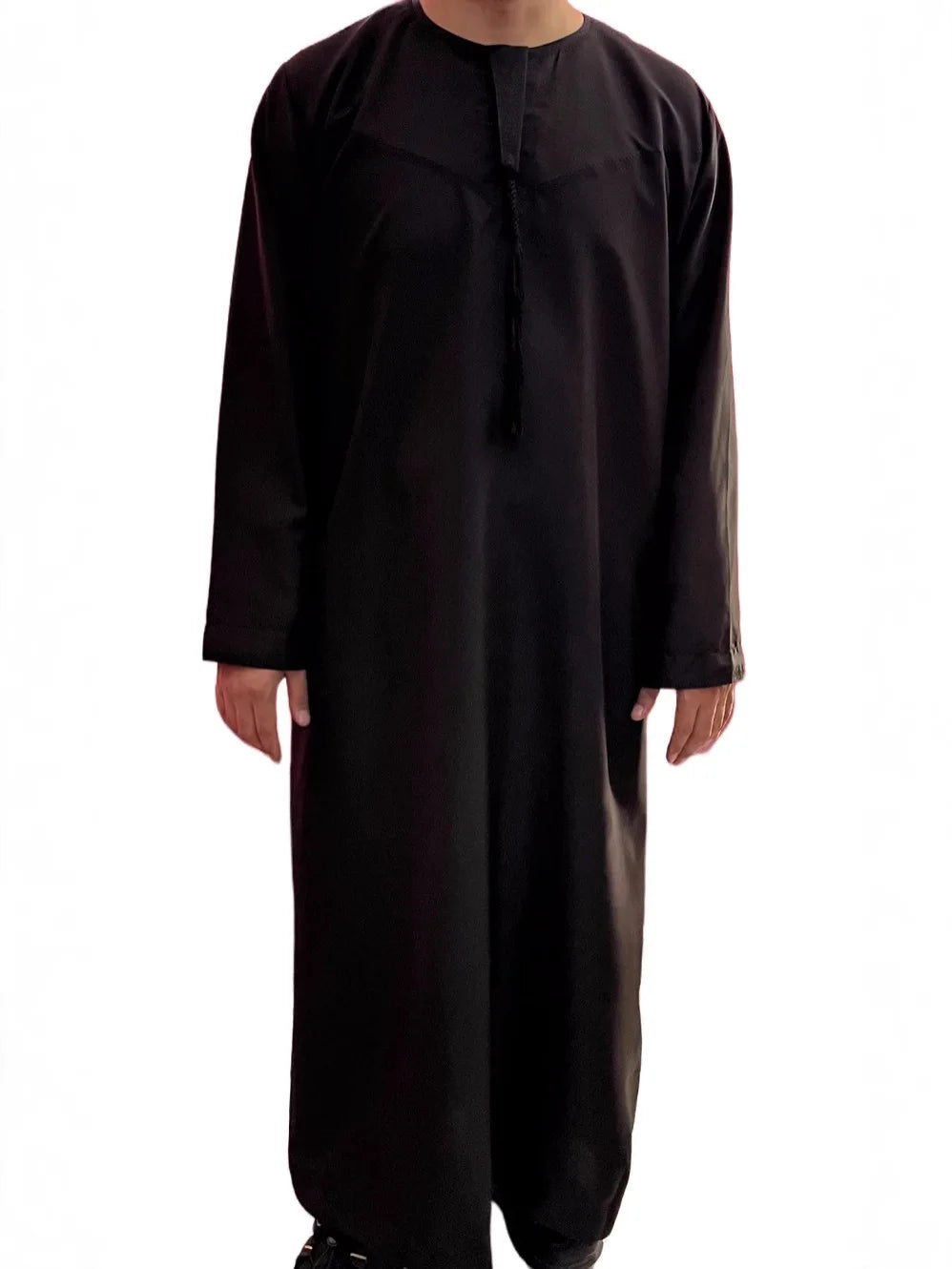 2026 Abaya Islamic Men Robe Muslims Dresses Djellaba Simple Fashion Applique Shirts Arabic Dress Men Ethnic Clothing Gift Thobe