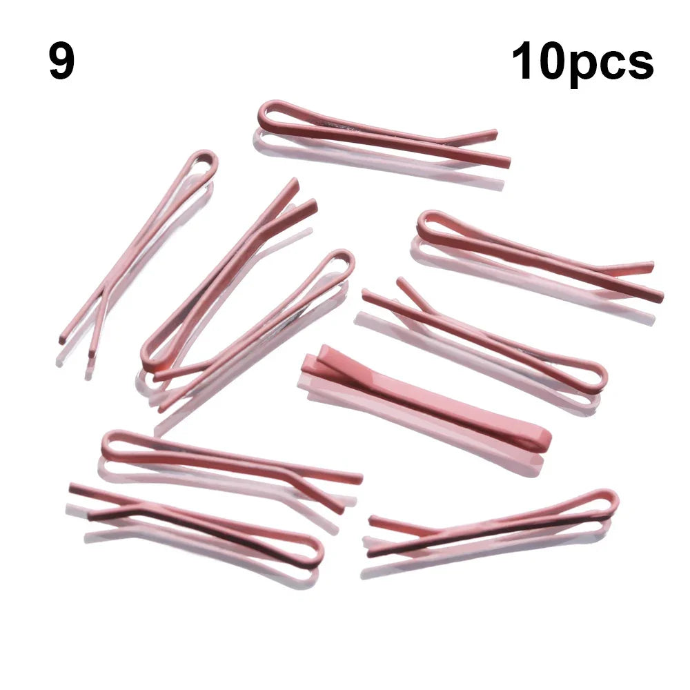 Doll Hair Clips (10pc Metal)
