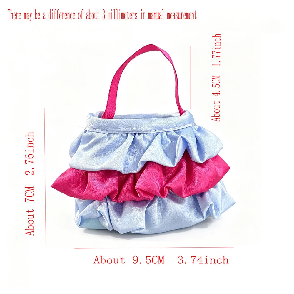 18 inch doll accessories, including doll cameras, doll bags, doll hair clips, and other fashionable doll accessories