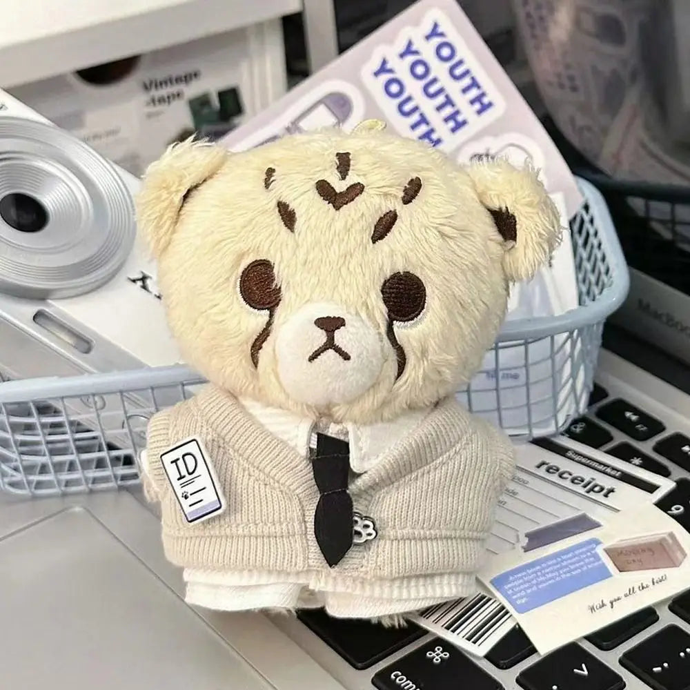 No Attributes Clothes Uniform 10cm Cotton Clothes Shirt Pants Clothes Outfit Lovely T-shirt Dress Up Set Accessories