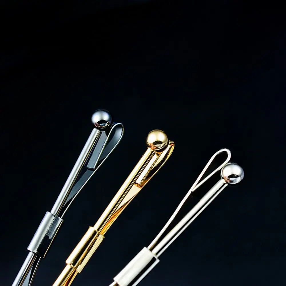 Alloy High-grade Prevent Exposure Non-injury Clothing Men Collar Clip Women Collar Bar Neckwear Accessories Tie Clip