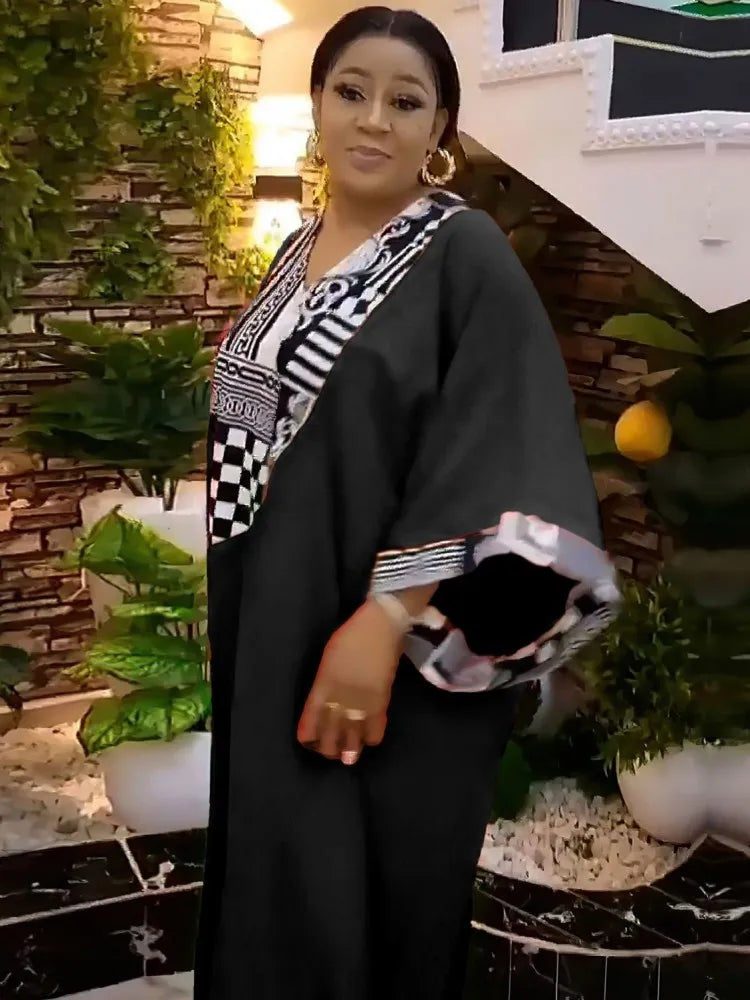 African Dresses For Women Muslim Fashion Abayas Boubou Dashiki Ankara Outfits Evening Gown Dubai Kaftan Abaya Robe Marocaine