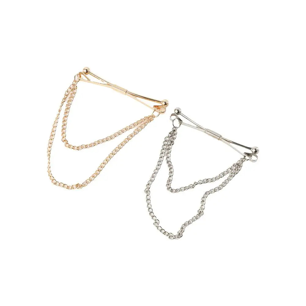 Alloy High-grade Prevent Exposure Non-injury Clothing Men Collar Clip Women Collar Bar Neckwear Accessories Tie Clip